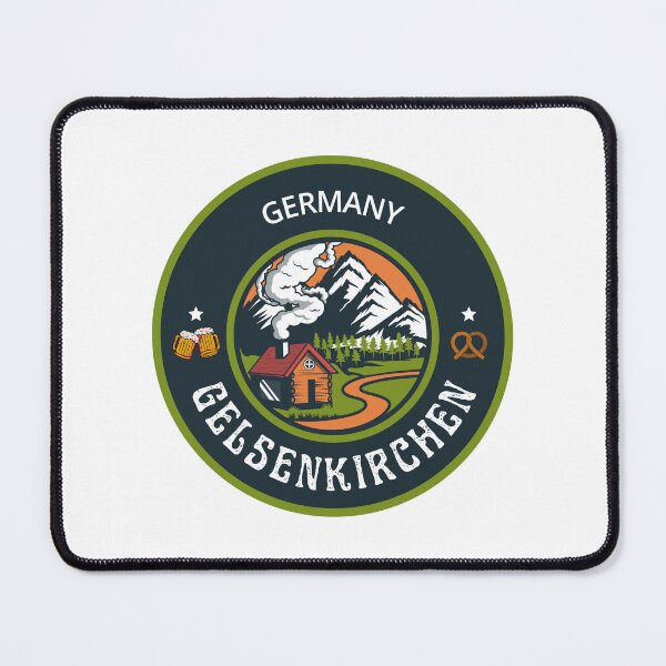 Item preview, Gelsenkirchen Germany Green Emblem designed and sold by World Designs.