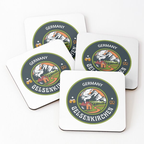 Item preview, Gelsenkirchen Germany Green Emblem designed and sold by World Designs.