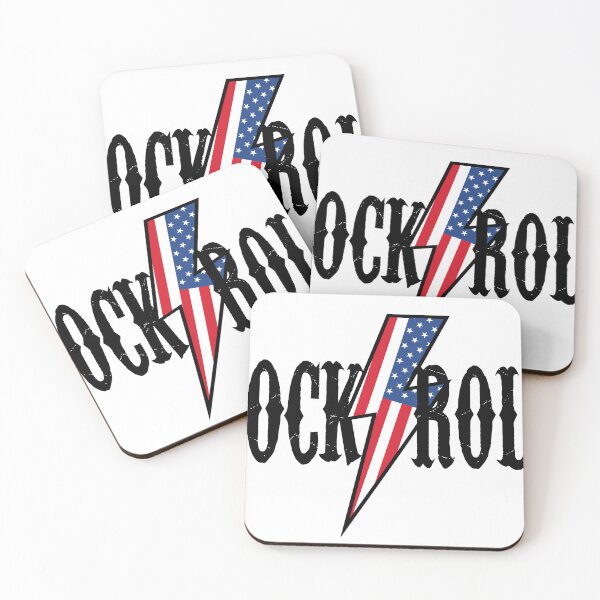 Item preview, Rock n Roll  usa flag designed and sold by PMSNshop.