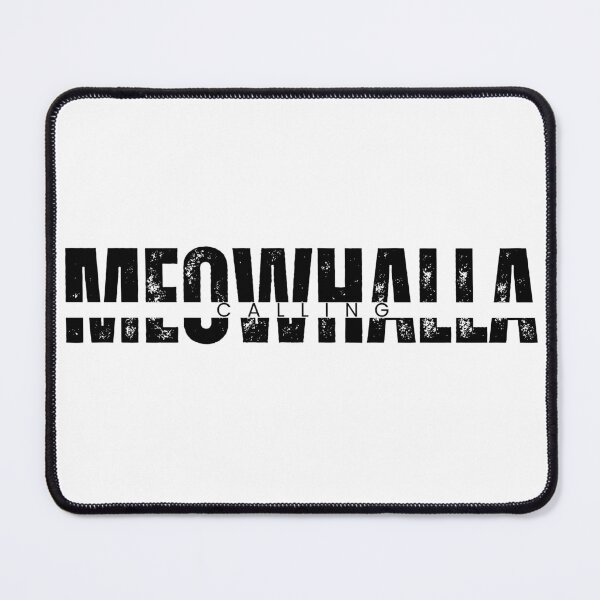 Item preview, Meowhalla calling designed and sold by Viking-Cats.