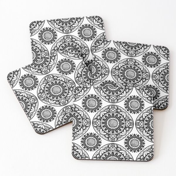 Item preview, Mandala and sunflower designed and sold by Silgue.