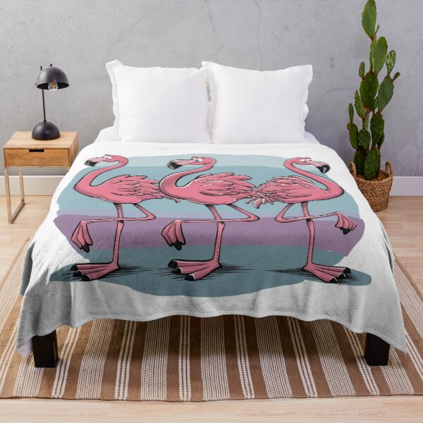 Item preview, three pink flamingos designed and sold by MyNiceDesigns.