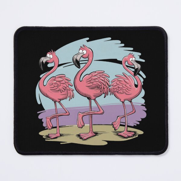 Item preview, Three pink flamingos 2 designed and sold by MyNiceDesigns.