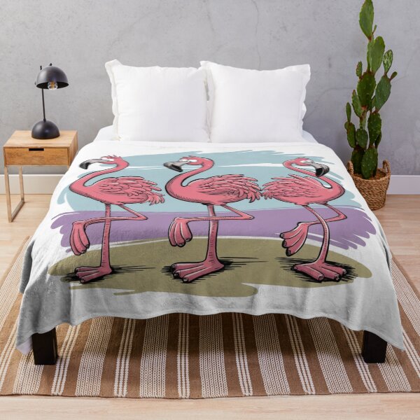Item preview, Three pink flamingos 2 designed and sold by MyNiceDesigns.