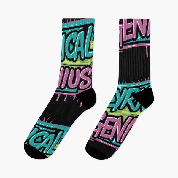 Item preview, Lyrical Genius 90s Hip Hop Music Design designed and sold by RadDeck.