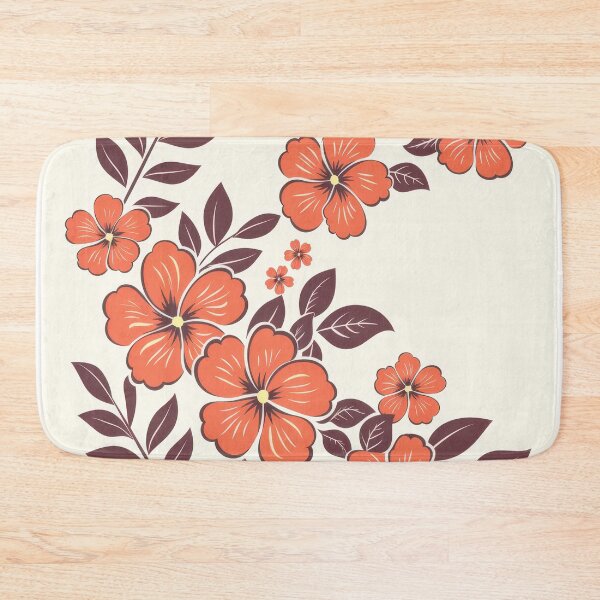 Item preview, Vintage Hawaiian Floral Pattern designed and sold by ML-Media.