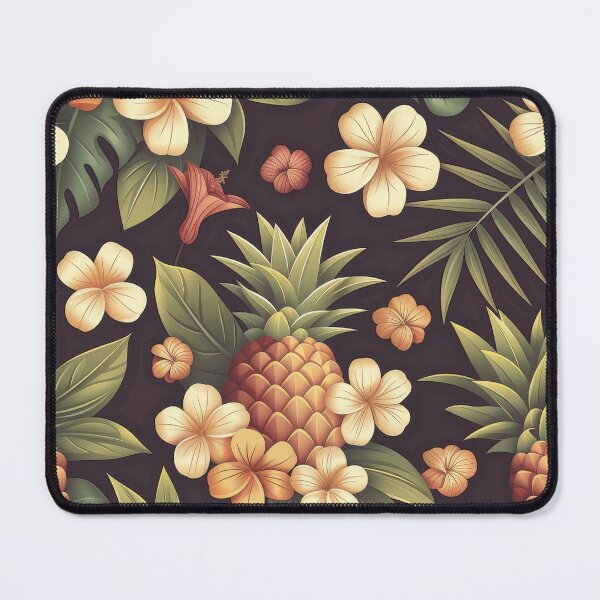 Item preview, Vintage Hawaiian Pineapple Pattern designed and sold by ML-Media.