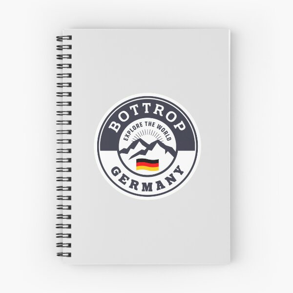 Item preview, Bottrop Germany Black and White Crest designed and sold by World Designs.