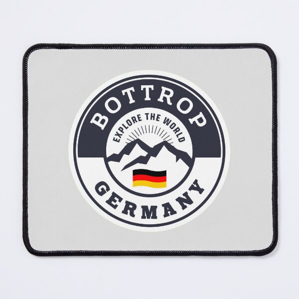 Item preview, Bottrop Germany Black and White Crest designed and sold by World Designs.