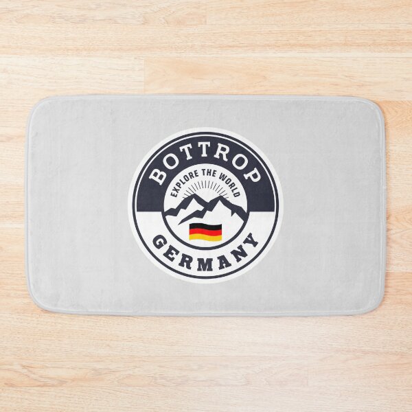 Item preview, Bottrop Germany Black and White Crest designed and sold by World Designs.