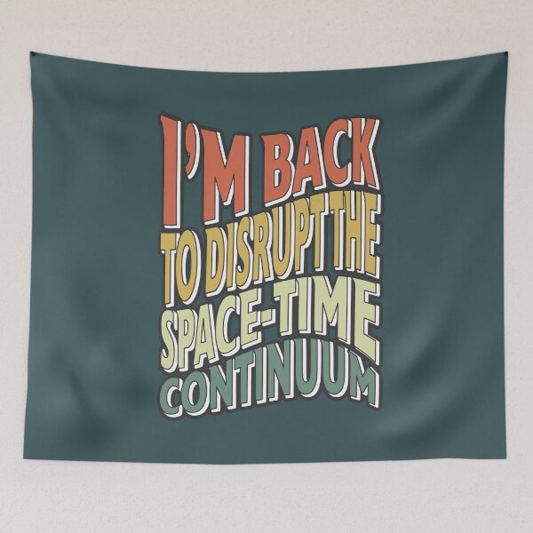 Item preview, BTTF : Back to Disrupt the Space-time Continuum designed and sold by artColourized.