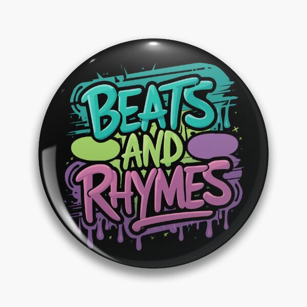 Item preview, Beats and Rhymes Urban Music Design designed and sold by RadDeck.