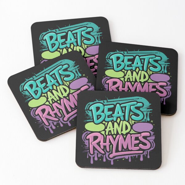 Item preview, Beats and Rhymes Urban Music Design designed and sold by RadDeck.