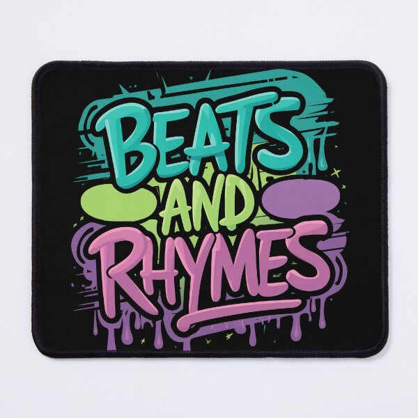 Item preview, Beats and Rhymes Urban Music Design designed and sold by RadDeck.