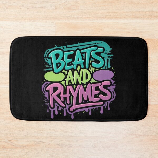 Item preview, Beats and Rhymes Urban Music Design designed and sold by RadDeck.
