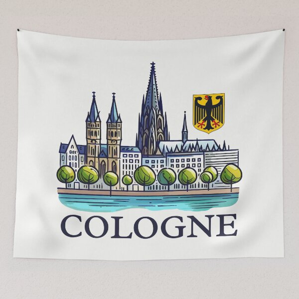 Item preview, Cologne Germany designed and sold by WanderlustCoCo.