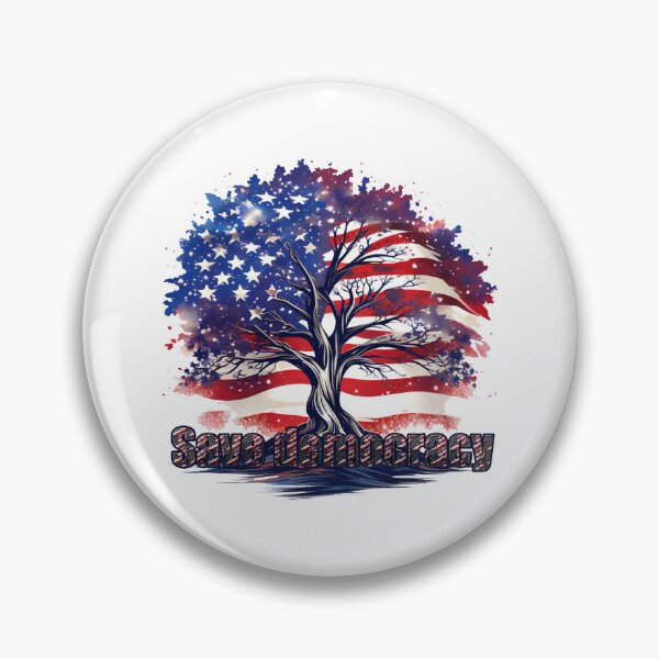 Item preview, Save democracy | Rooted in Freedom , American Grown , Stars & Stripes Tree designed and sold by ShabayekShop.