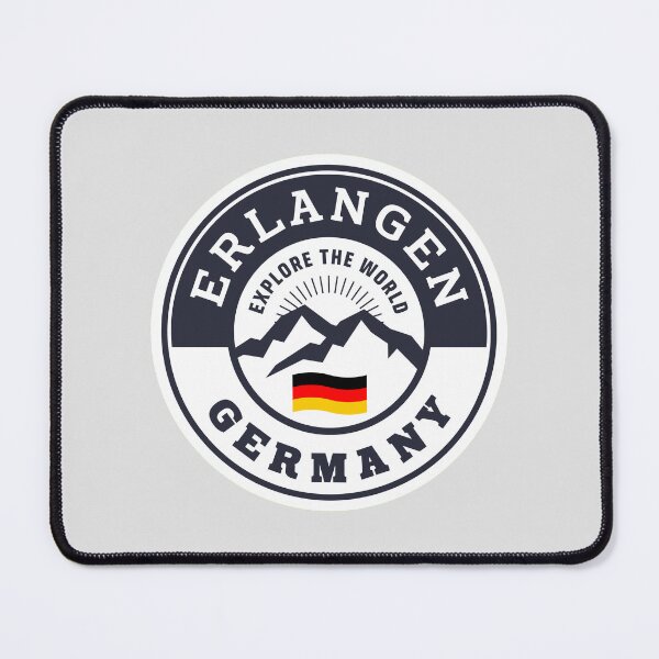 Item preview, Erlangen Germany Black and White Crest designed and sold by World Designs.