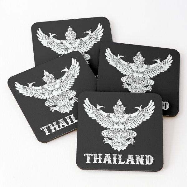 Item preview, White  Thai Garuda Ancient designed and sold by Bspaces.