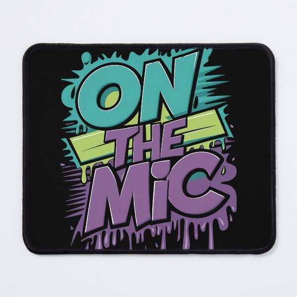 Item preview, On the Mic Vinyl Vibes designed and sold by RadDeck.