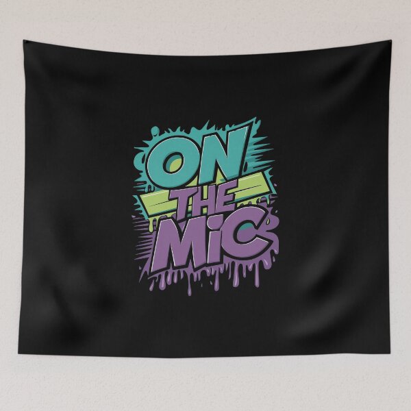 Item preview, On the Mic Vinyl Vibes designed and sold by RadDeck.
