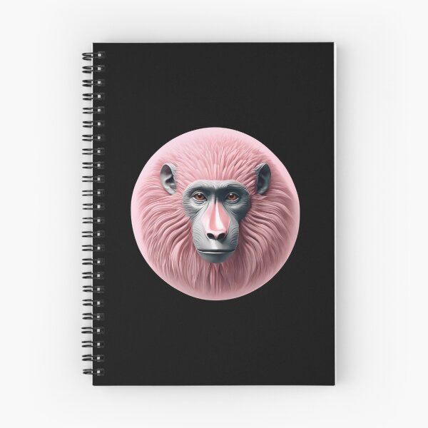 Item preview, Monkey Pink Monkey Face designed and sold by Aquillashop.