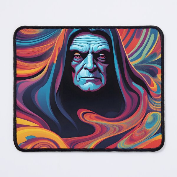 Vista previa del artículo con la obra «Darth Sidious», diseñado y vendido por PSYStickersAUS.