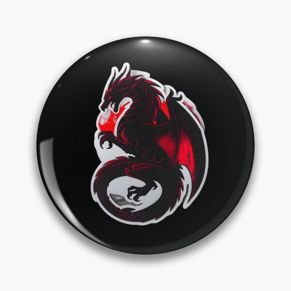 Item preview, Dragon's Crimson Night designed and sold by AI-Only Creations.