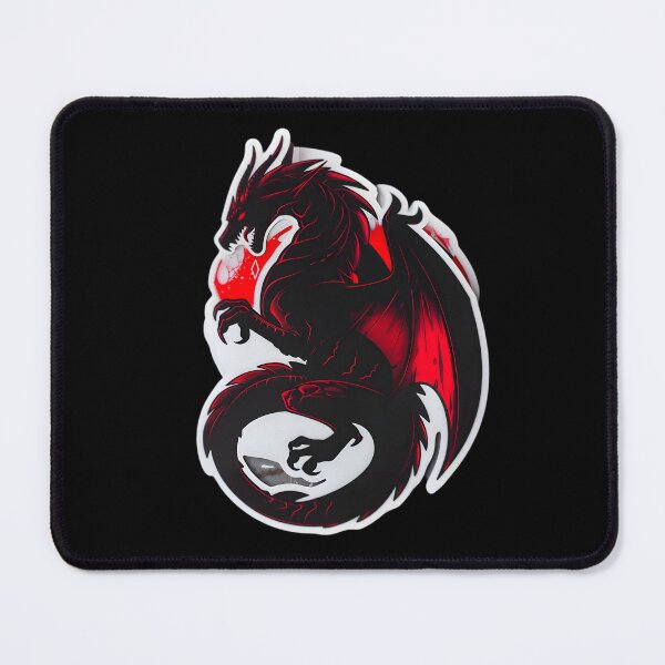Item preview, Dragon's Crimson Night designed and sold by AI-Only Creations.