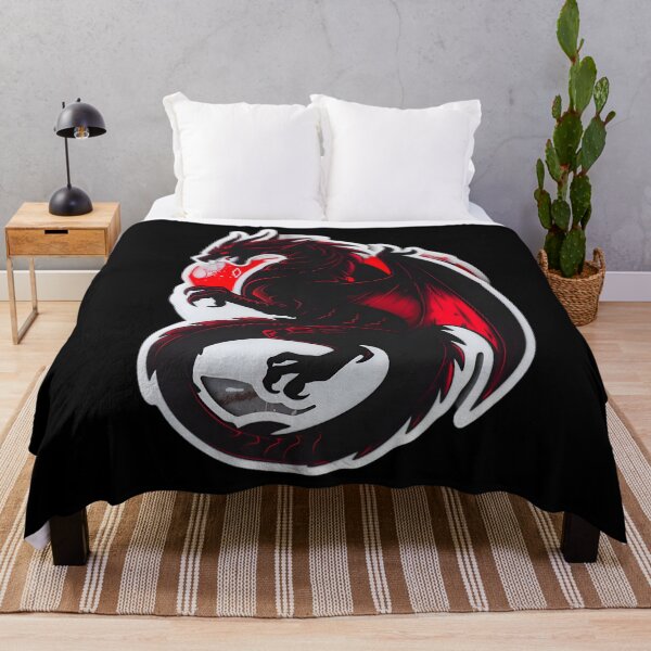 Item preview, Dragon's Crimson Night designed and sold by AI-Only Creations.