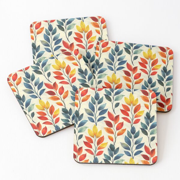 Item preview, Colorful Botanical Leaves designed and sold by IndyindyShop.