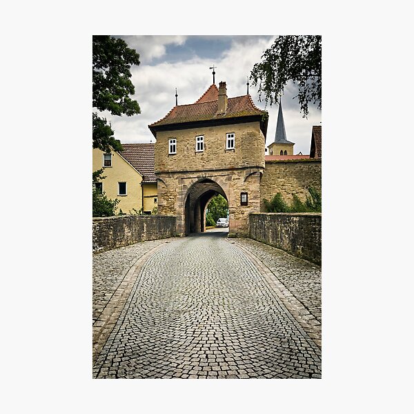 Item preview, Mainbernheim Gate in Iphofen designed and sold by MICHAEL KNIERIEME - PHOTOGRAPHY.