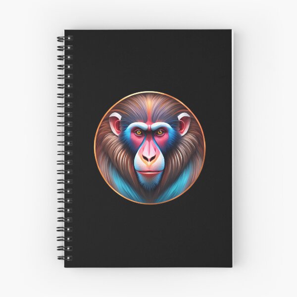 Item preview, Mandrill Monkey King Colorful Snout designed and sold by Aquillashop.