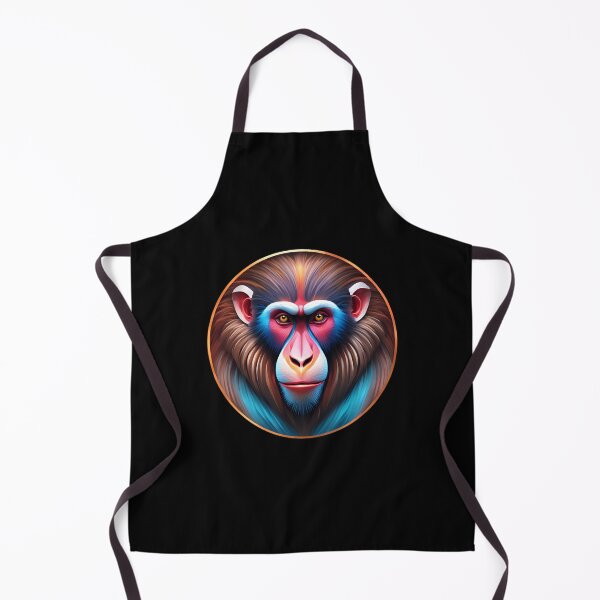 Item preview, Mandrill Monkey King Colorful Snout designed and sold by Aquillashop.
