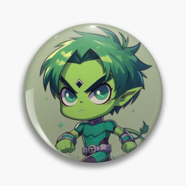 Item preview, Chibi Beast Boy  designed and sold by AnimeArtStudio.