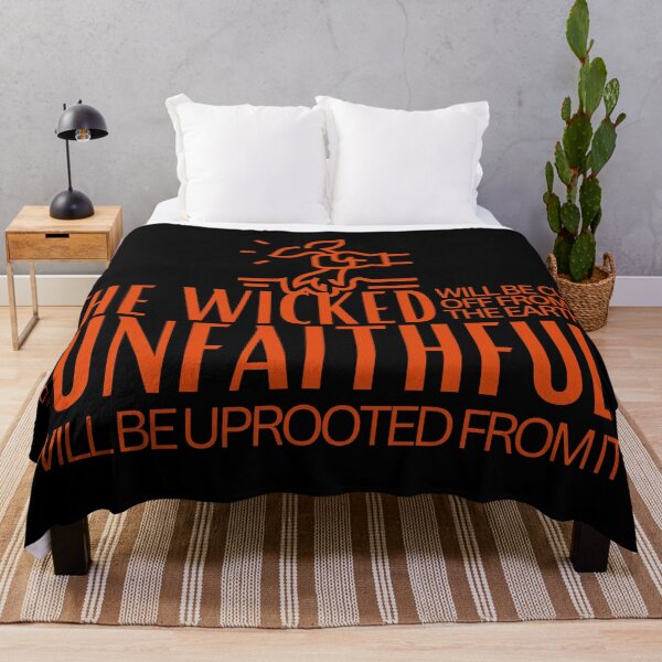 Item preview, The wicked unfaithful uprooted Proverbs 2:22 designed and sold by NonPCTruths.