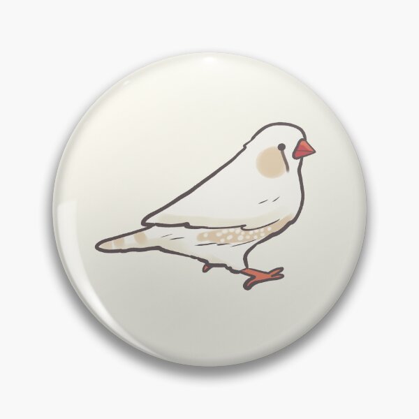 Item preview, White Zebra Finch drawing  designed and sold by Artofmayara.