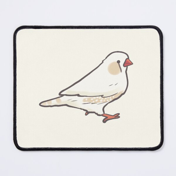Item preview, White Zebra Finch drawing  designed and sold by Artofmayara.