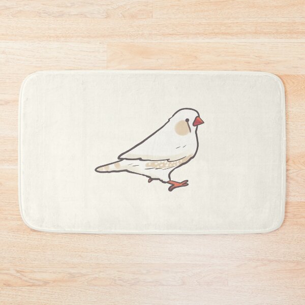 Item preview, White Zebra Finch drawing  designed and sold by Artofmayara.