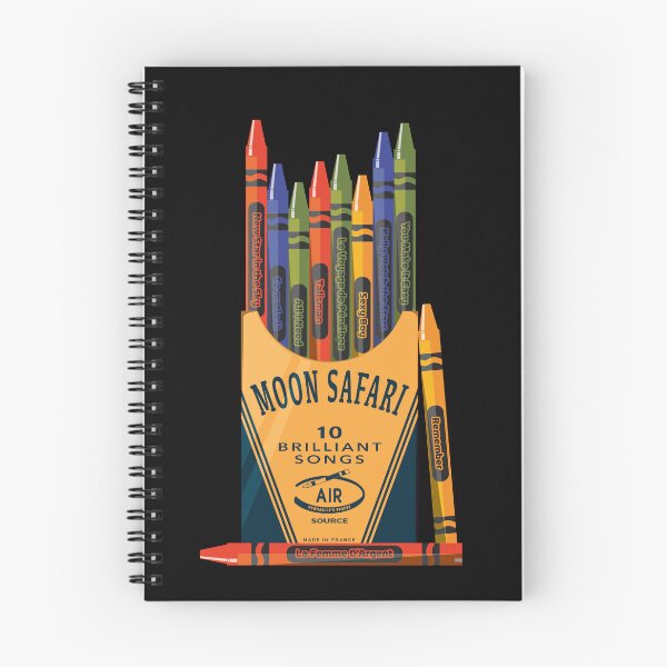 Item preview, Air Moon Safari Album Crayons designed and sold by Lick-Design.