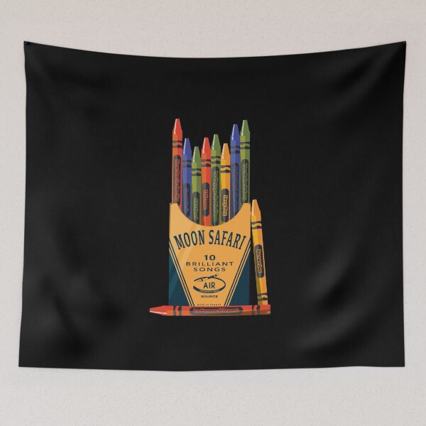 Item preview, Air Moon Safari Album Crayons designed and sold by Lick-Design.