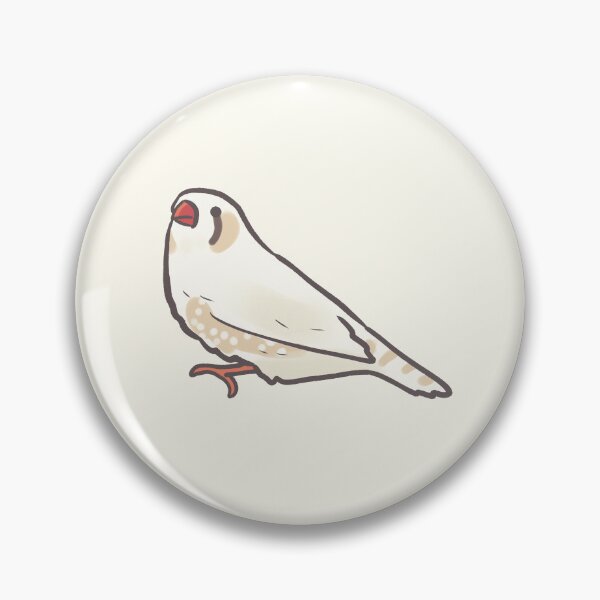 Item preview, Cute White Zebra Finch drawing  designed and sold by Artofmayara.