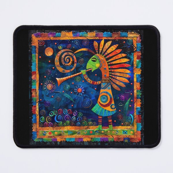 Item preview, Indigenous Native American Kokopelli designed and sold by Myra365Art.