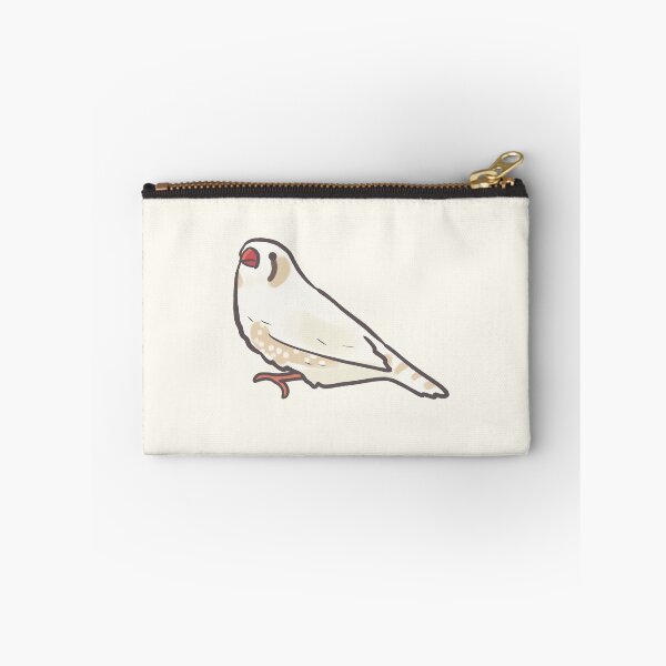 Item preview, Cute White Zebra Finch drawing  designed and sold by Artofmayara.