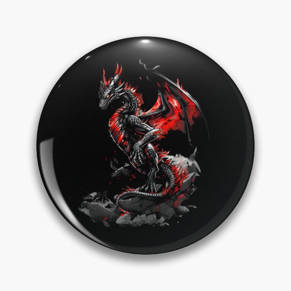 Item preview, Shadowfire Dragon designed and sold by AI-Only Creations.