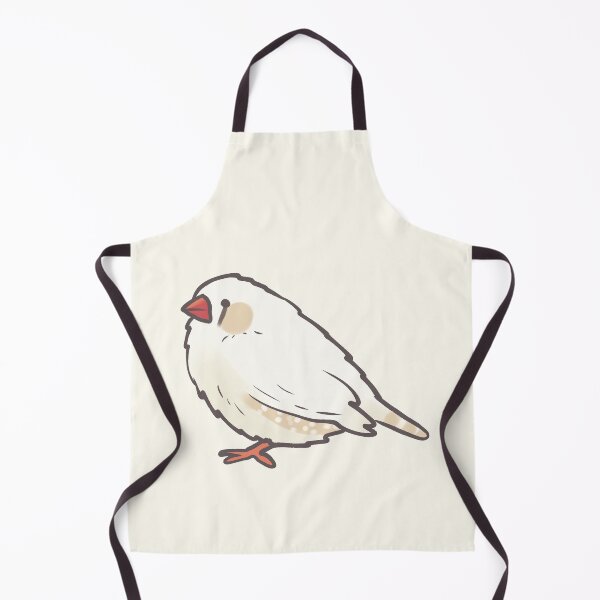 Item preview, White Zebra Finch art designed and sold by Artofmayara.