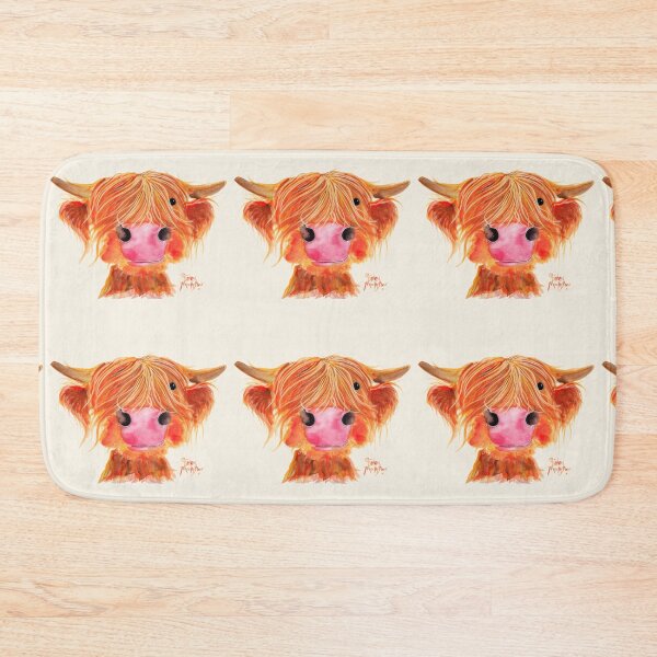 Item preview, HIGHLAND COW ' ORANGE ' By Shirley MacArthur designed and sold by Shirley MacArthur Art.