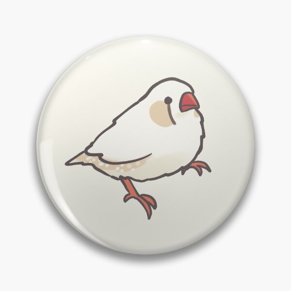 Item preview, White Zebra Finch illustration  designed and sold by Artofmayara.