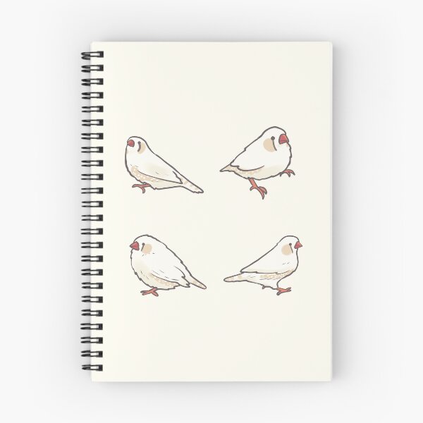 Item preview, white zebra finch pack designed and sold by Artofmayara.