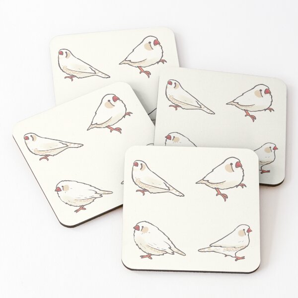 Item preview, white zebra finch pack designed and sold by Artofmayara.